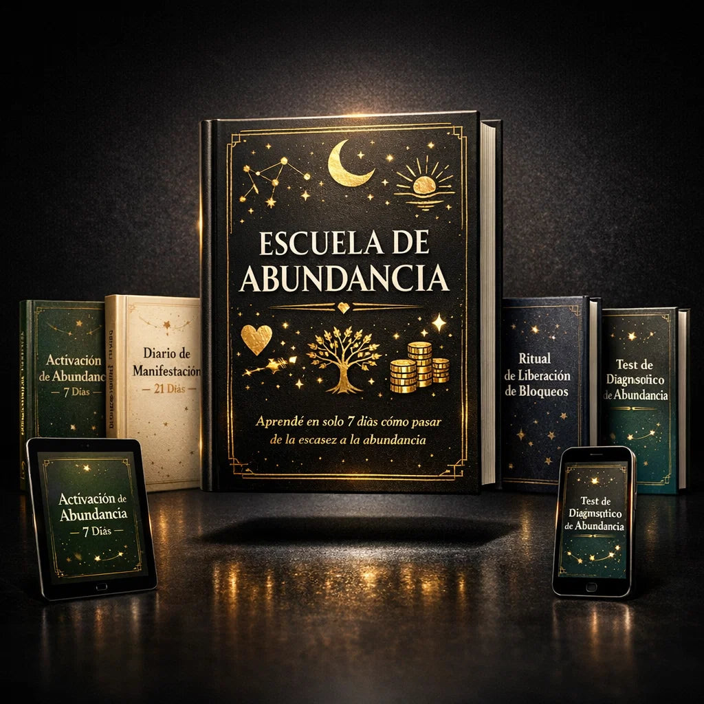 ESCUELA DE ABUNDANCIA - Pasa de la Escasez a la Abundancia + 5 Bonus de Regalo